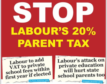 Say no to Labour's tax on schools