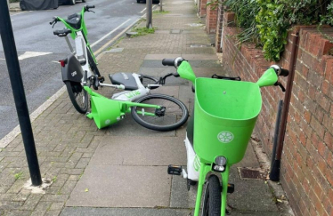 Lime bike photo